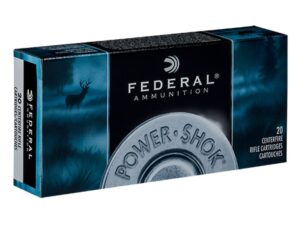 Federal Power-Shok Ammunition 25-06 Remington 117 Grain Soft Point Box of 20 For Sale