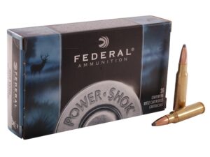 Federal Power-Shok Ammunition 308 Winchester 150 Grain Soft Point Box of 20 For Sale