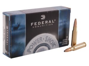 Federal Power-Shok Ammunition 308 Winchester 180 Grain Soft Point Box of 20 For Sale