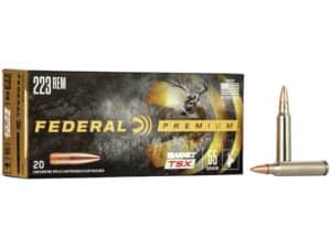 Federal Premium Ammunition 223 Remington 55 Grain Barnes TSX Box of 20 For Sale
