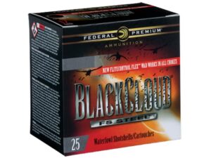 Federal Premium Black Cloud Ammunition 20 Gauge 3" 1 oz Non-Toxic FlightStopper Steel Shot For Sale