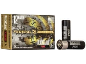 Federal Premium Black Cloud TSS Ammunition 12 Gauge 3" 1-1/4 oz Non-Toxic FlightStopper Steel and Tungsten Super Shot For Sale