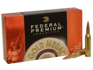 500 Rounds of Federal Premium Gold Medal Ammunition 260 Remington 142 Grain Sierra MatchKing Hollow Point Boat Tail For Sale