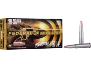 Federal Premium HammerDown Ammunition 30-30 Winchester 150 Grain Bonded Soft Point Box of 20 For Sale