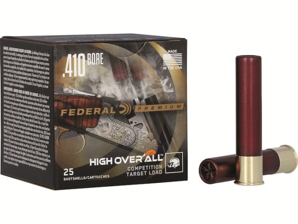 Federal Premium High Over All Ammunition 410 Bore 2-1/2" 1/2 oz For Sale