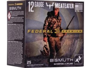 Federal Premium Meateater Bismuth Ammunition 12 Gauge Non-Toxic Shot For Sale