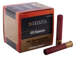 500 Rounds of Federal Premium Personal Defense Ammunition 410 Bore For Sale