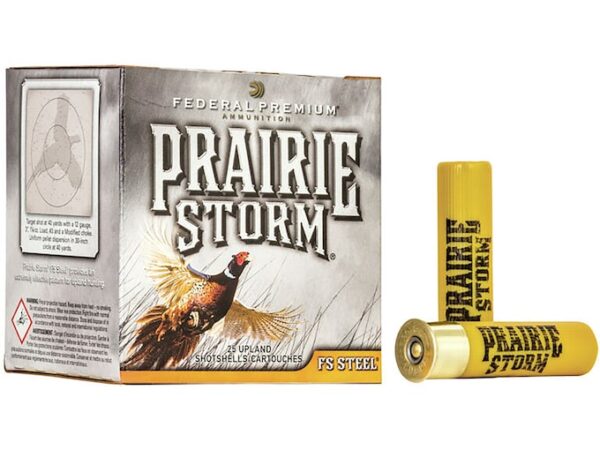 Federal Premium Prairie Storm Ammunition 20 Gauge 3" 7/8 oz Non-Toxic Steel Shot For Sale