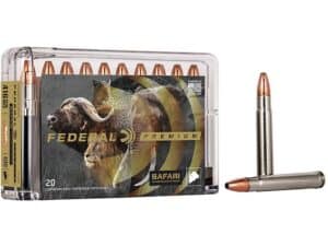 Federal Premium Safari Ammunition 416 Remington Magnum 400 Grain Swift A-Frame Soft Point Box of 20 For Sale
