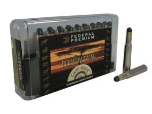 Federal Premium Safari Ammunition 416 Rigby 400 Grain Woodleigh Hydrostatically Stabilized Solid Bullets For Sale
