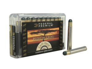 Federal Premium Safari Ammunition 458 Lott 500 Grain Woodleigh Hydrostatically Stabilized Solid Bullets For Sale