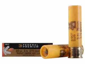 Federal Premium Vital-Shok Ammunition 20 Gauge 3" 275 Grain Trophy Copper Tipped Sabot Slug Lead-Free Box of 5 For Sale