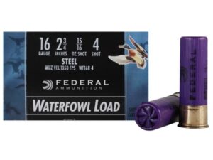 Federal Speed-Shok Ammunition 16 Gauge 2-3/4" 15/16 oz Non-Toxic Steel Shot For Sale