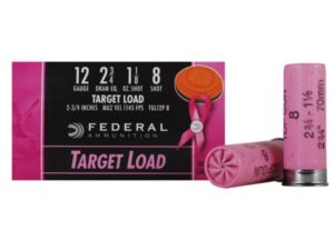 Federal Top Gun Ammunition 12 Gauge 2-3/4" 1-1/8 oz #8 Shot Pink Hull For Sale
