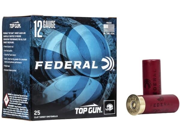 Federal Top Gun Lite Ammunition 12 Gauge 2-3/4" 1-1/8 oz For Sale