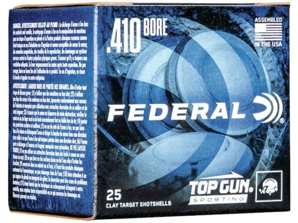 Federal Top Gun Sporting Ammunition 410 Bore 2-1/2" 1/2 oz For Sale