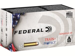 Federal Train + Protect Ammunition 38 Special 158 Grain Versatile Hollow Point Box of 50 For Sale