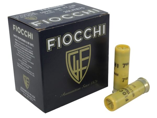 Fiocchi Exacta Superior Target Trainer Ammunition 20 Gauge 2-3/4" 3/4 oz #7-1/2 Shot For Sale