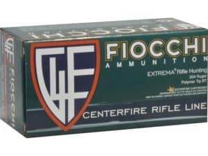 Fiocchi Extrema Ammunition 204 Ruger 40 Grain Hornady V-MAX Point Box of 50 For Sale