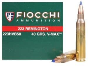 Fiocchi Extrema Ammunition 223 Remington 40 Grain Hornady V-MAX Ammunition For Sale