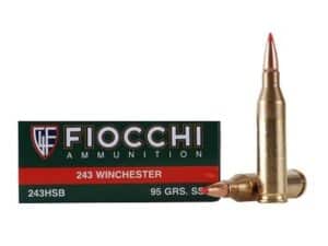 Fiocchi Extrema Ammunition 243 Winchester 95 Grain Hornady SST Box of 20 For Sale