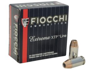 Fiocchi Extrema Ammunition 45 ACP 230 Grain Hornady XTP Jacketed Hollow Point Box of 25 For Sale