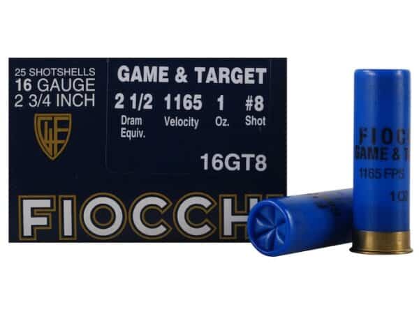 Fiocchi Game & Target Ammunition 16 Gauge 2-3/4" 1 oz For Sale