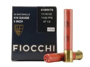Fiocchi High Velocity Ammunition 410 Bore 3" 11/16 oz #7-1/2 Shot Box of 25 For Sale