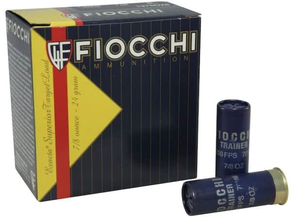 Fiocchi Low Recoil Ammunition 12 Gauge 2-3/4" 7/8 oz #8 Shot For Sale
