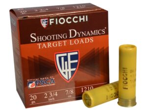 Fiocchi Shooting Dynamics Ammunition 20 Gauge 2 3/4" 7/8 oz #7-1/2 Shot For Sale