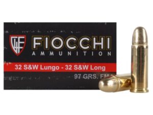 Fiocchi Shooting Dynamics Ammunition 32 S&W Long 97 Grain Full Metal Jacket Box of 50 For Sale