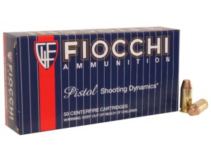 Fiocchi Shooting Dynamics Ammunition 40 S&W 170 Grain Full Metal Jacket Truncated Cone Box of 50 For Sale