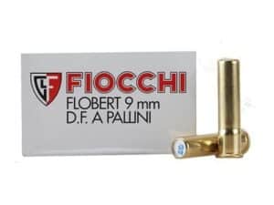 Fiocchi Specialty Ammunition 9mm Rimfire (Flobert) #8 Shot Shotshell Box of 50 For Sale