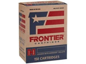 Frontier Cartridge Military Grade Ammunition 5.56x45mm NATO XM193 55 Grain Hornady Full Metal Jacket Boat Tail For Sale