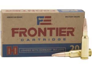 Frontier Cartridge Military Grade Ammunition 6.5 Grendel 123 Grain Hornady Full Metal Jacket For Sale