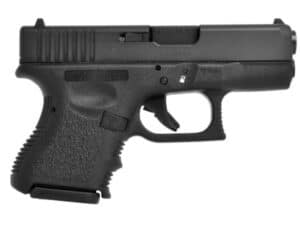 Glock 26 Gen3 Semi-Automatic Pistol 9mm Luger 3.43" Barrel 10-Round Black For Sale
