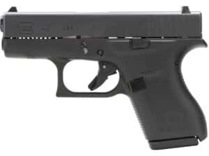 Glock 42 Semi-Automatic Pistol 380 ACP 3.25″ Barrel 6-Round Black For Sale
