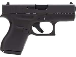 Glock 42 Semi-Automatic Pistol 380 ACP 3.25" Barrel 6-Round Black For Sale