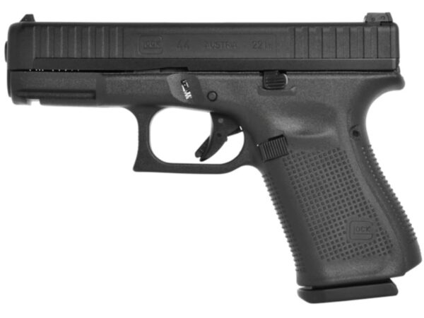 Glock 44 Semi-Automatic Pistol 22 Long Rifle 4.02″ Barrel 10-Round Black For Sale