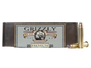 Grizzly Ammunition 45-70 Government +P 300 Grain Bonded Core Jacketed Hollow Point Box of 20 For Sale