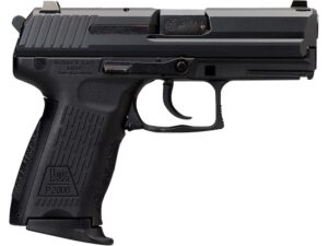 HK P2000 V2 DA Semi-Automatic Pistol 9mm Luger 3.66" Barrel 10-Round Black For Sale
