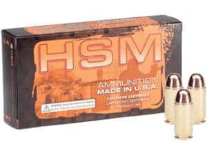 HSM Remanufactured Ammunition 9mm Luger 115 Grain Full Metal Jacket For Sale