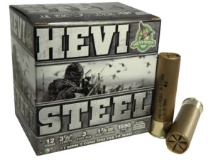 Hevi-Shot Hevi-Steel Waterfowl Ammunition 12 Gauge 3-1/2" 1-3/8 oz #3 Non-Toxic Shot For Sale