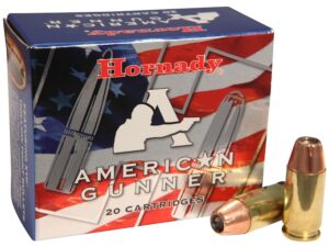 Hornady American Gunner Ammunition 45 ACP 185 Grain XTP Jacketed Hollow Point For Sale
