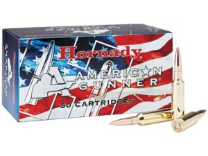 Hornady American Gunner Ammunition 6.5 Creedmoor 140 Grain Hollow Point Boat Tail Box of 50 For Sale