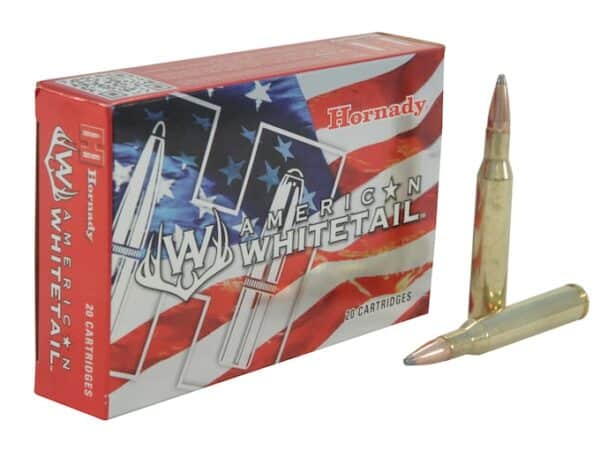 Hornady American Whitetail Ammunition 270 Winchester 140 Grain Interlock Spire Point Box of 20 For Sale