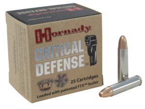 Hornady Critical Defense Ammunition 30 Carbine 110 Grain FTX Box of 25 For Sale