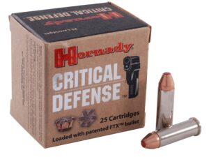 Hornady Critical Defense Ammunition 38 Special 110 Grain FTX Box of 25 For Sale