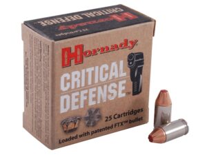 Hornady Critical Defense Ammunition 380 ACP 90 Grain FTX Box of 25 For Sale