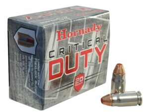 Hornady Critical Duty Ammunition 357 Sig 135 Grain FlexLock Box of 20 For Sale